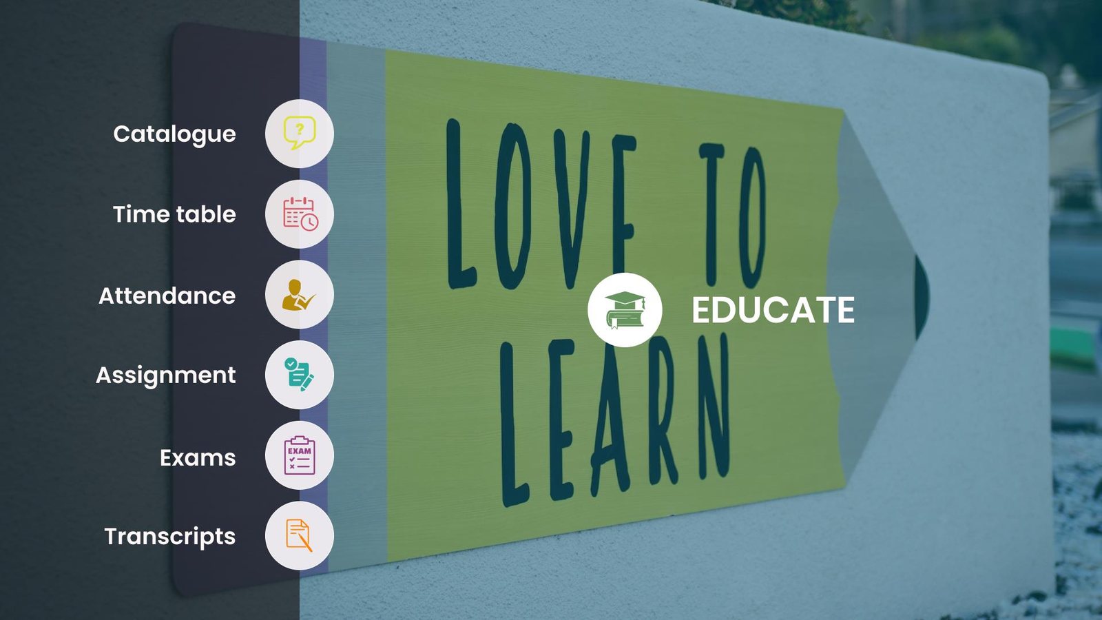 SMAX Educate: Catalogue, Time table, Attendance, Assignment, Exams, Transcripts